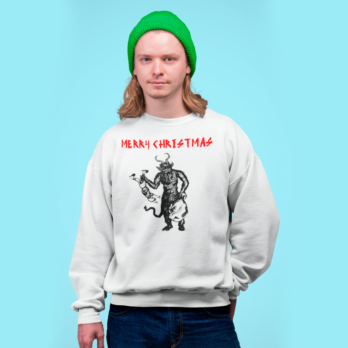 Merry Christmas (Krampus) Sweatshirt