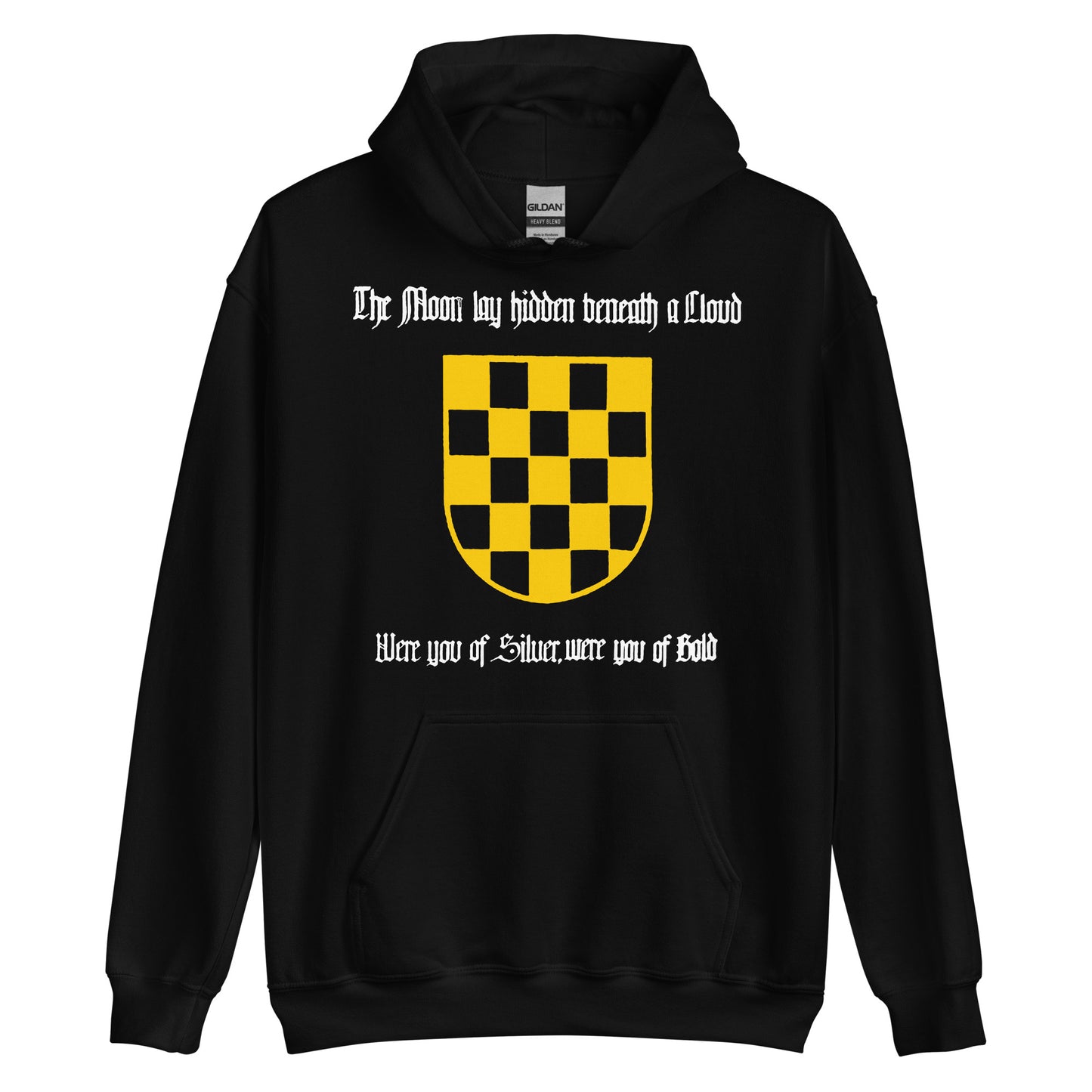 Exclusive Hoodie inspired by The Moon Lay Hidden Beneath A Cloud and their cult release “Were You Of Silver, Were You Of Gold”