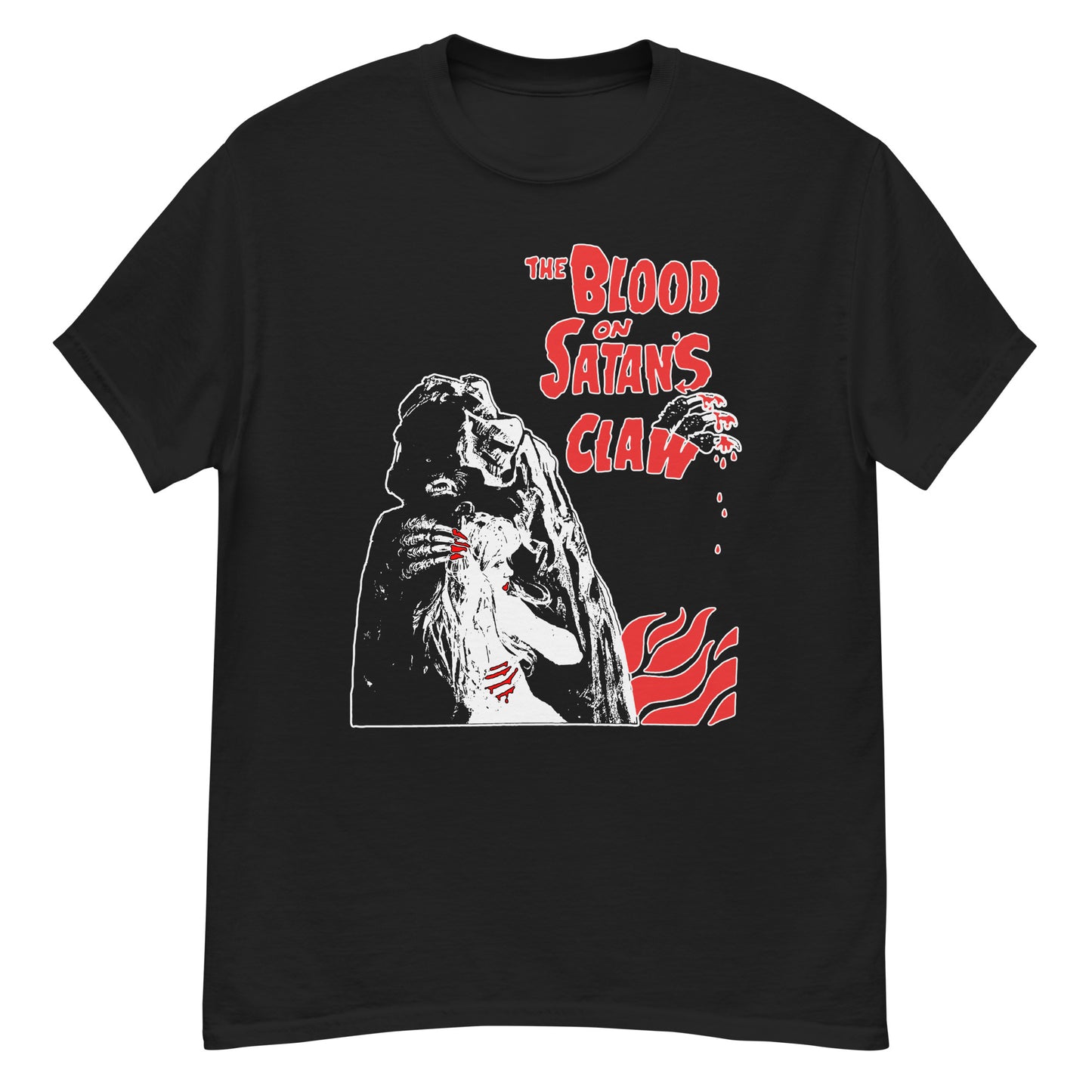 The Blood on Satan’s Claw cult horror T-shirt black