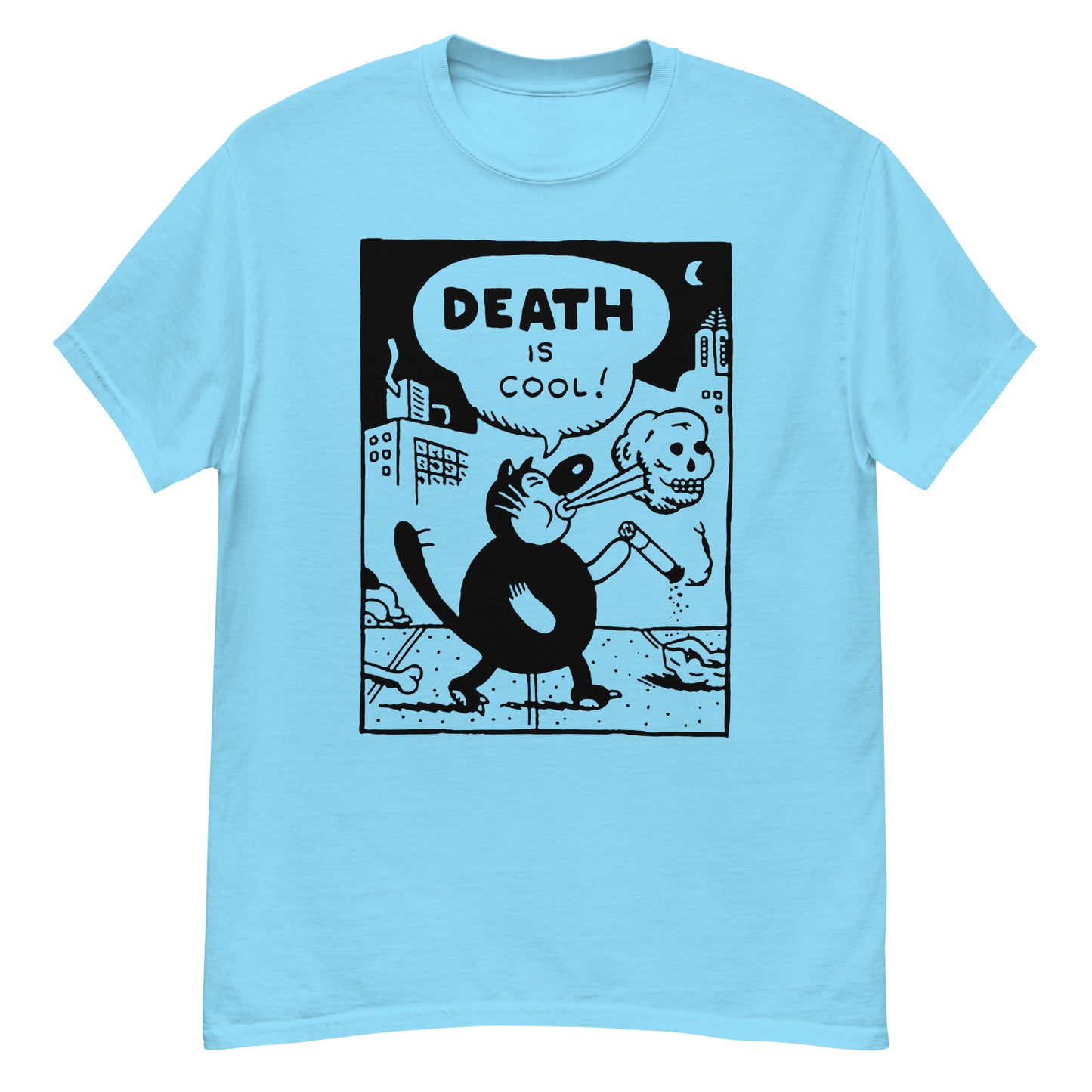 Death is Cool T-Shirt (Black Print)