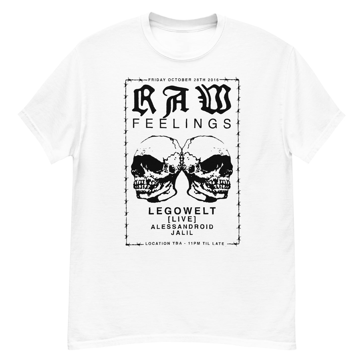 RAW Feelings T-Shirt (4 color options)
