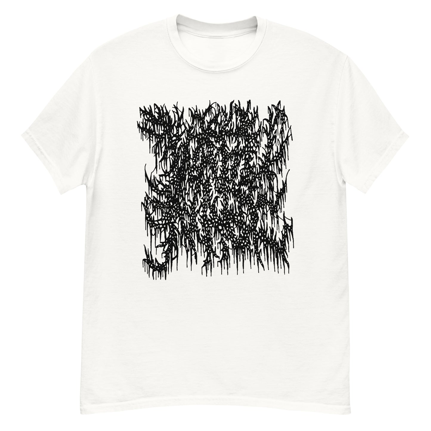Abstract Grinderism T-Shirt (Black Logo)