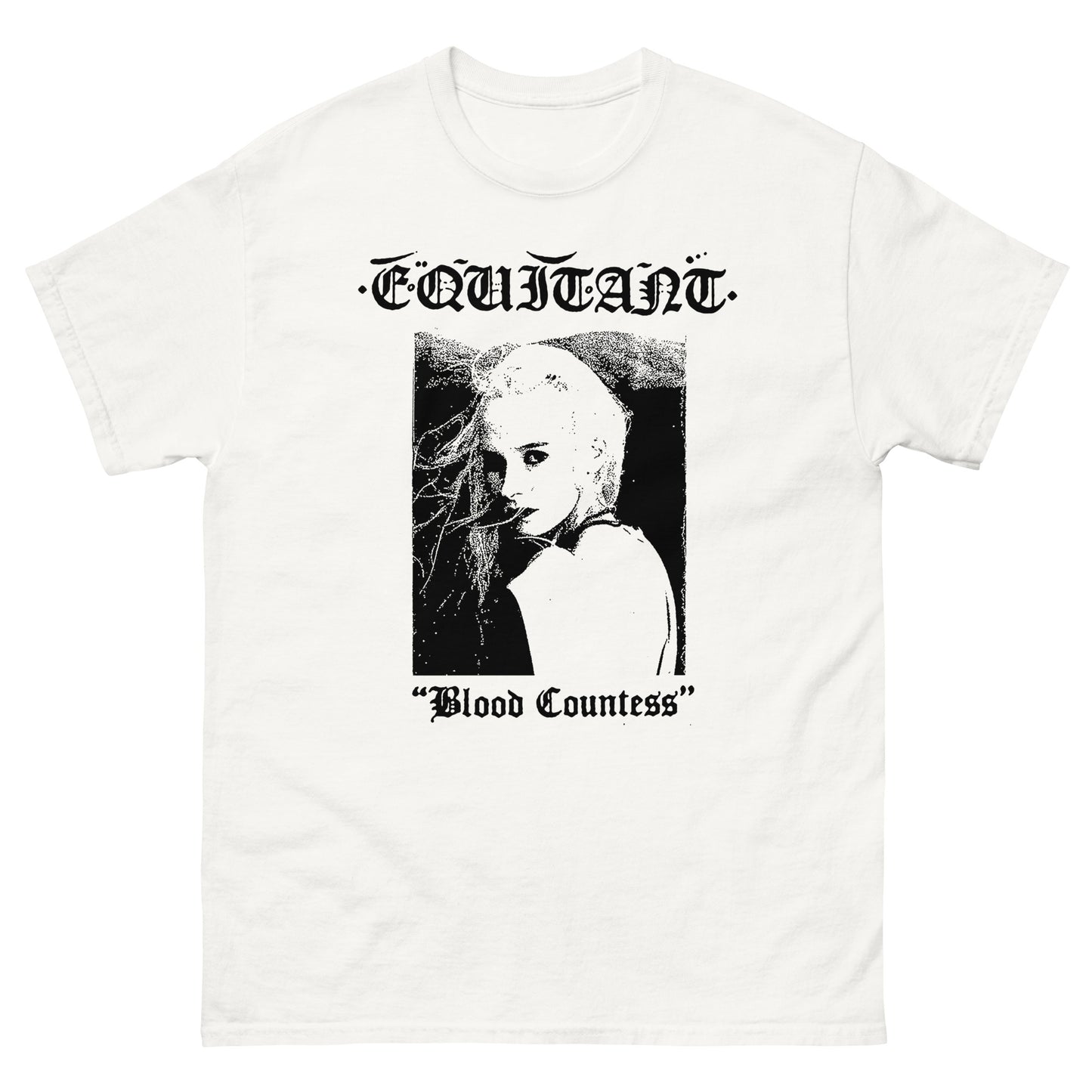 Blood Countess T-Shirt (White, Pink)