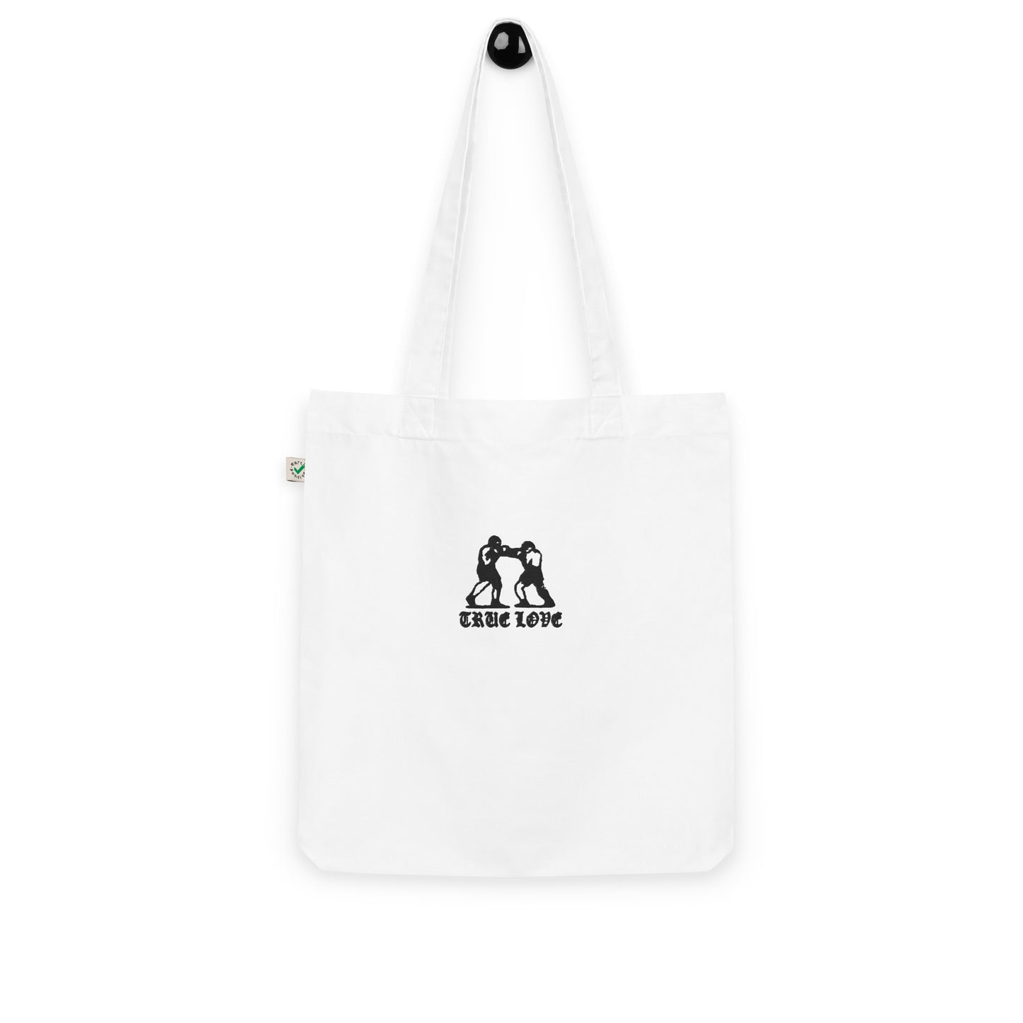 True Love Organic tote bag (Embroidery)