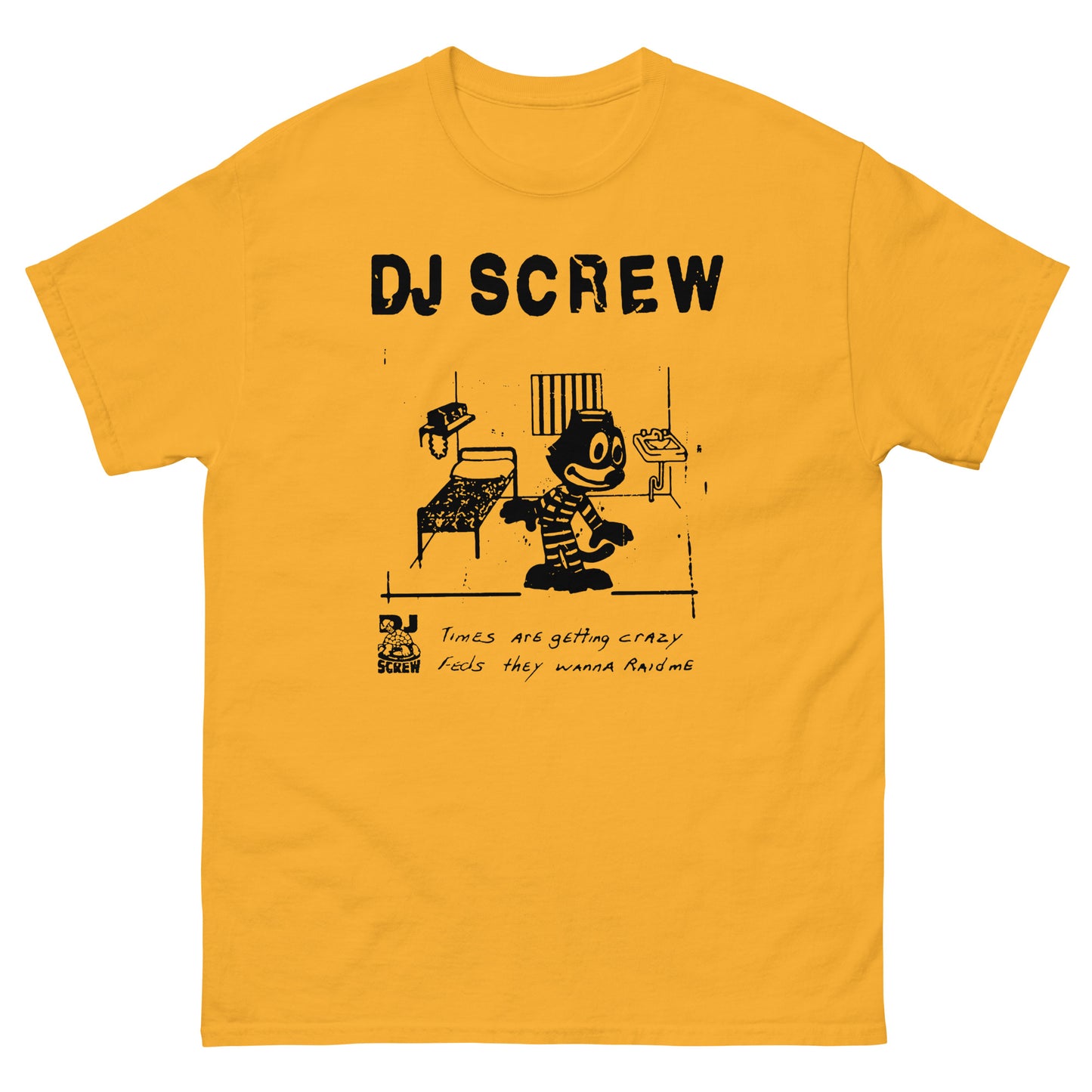 DJ Screw T-Shirt yellow