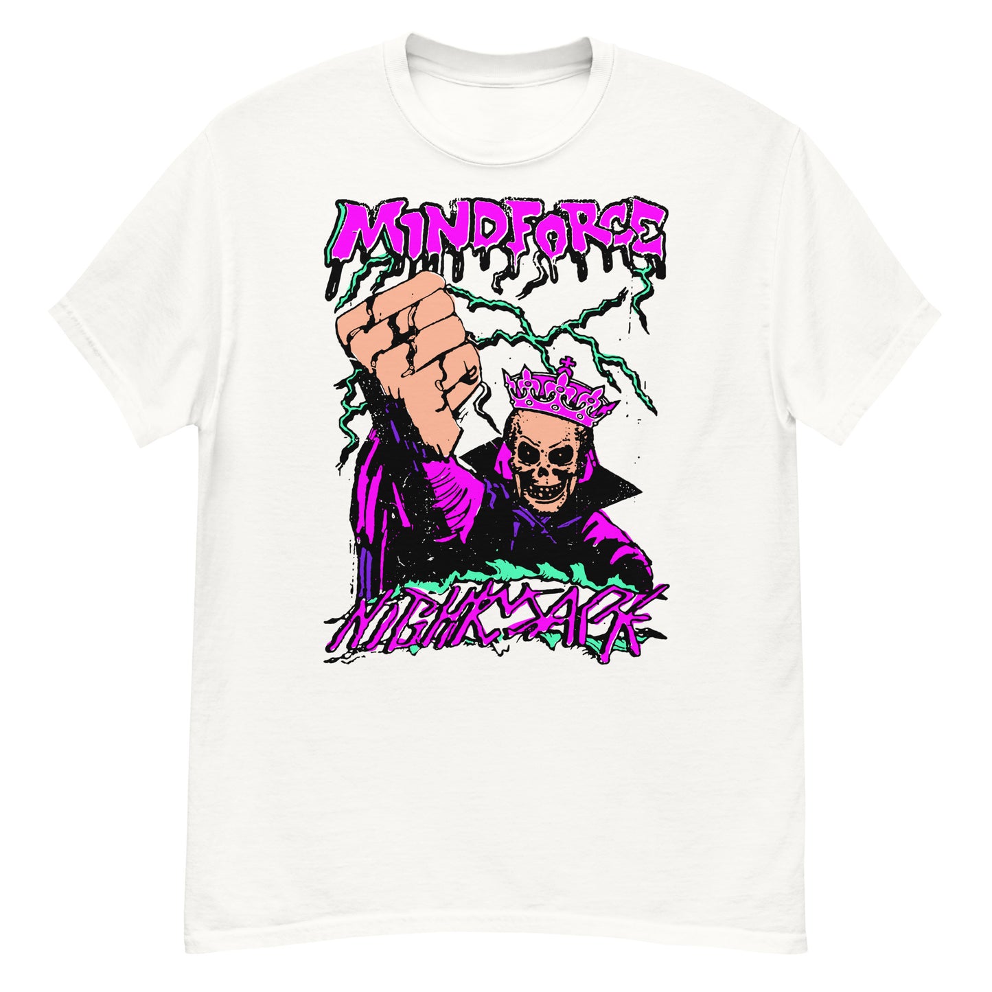Mindforce T-Shirt – Hardcore Thrash Energy from NY
Pay tribute to one of the most explosive modern hardcore bands with this Mindforce tee