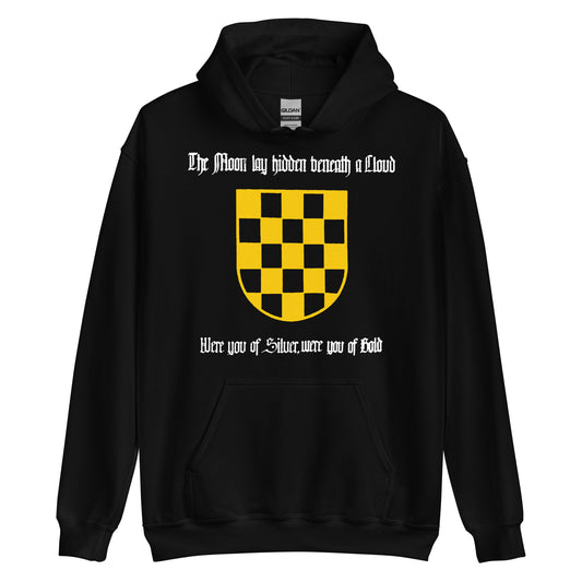 Exclusive Hoodie inspired by The Moon Lay Hidden Beneath A Cloud and their cult release “Were You Of Silver, Were You Of Gold”