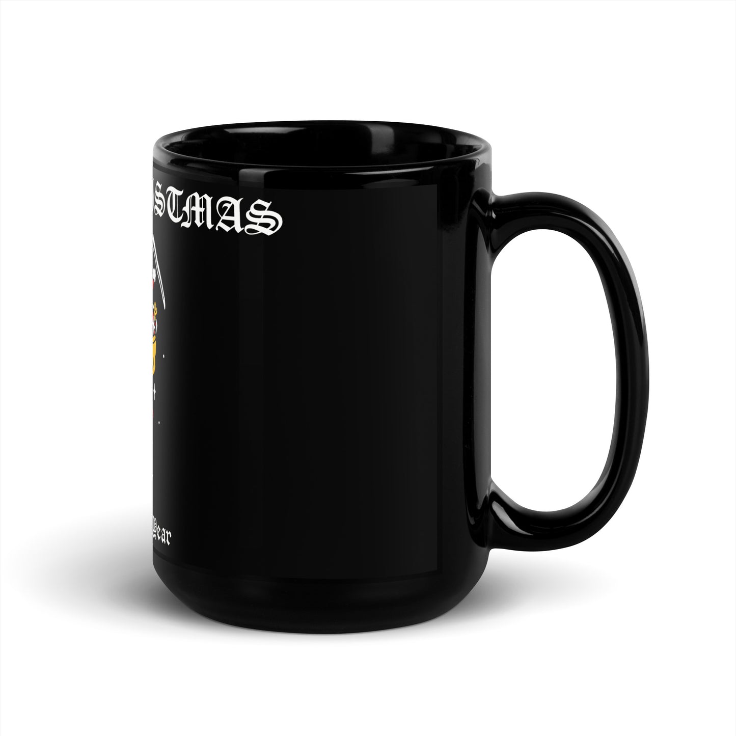 Merry Christmas Black Mug