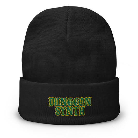 Dungeon Synth Embroidered Beanie