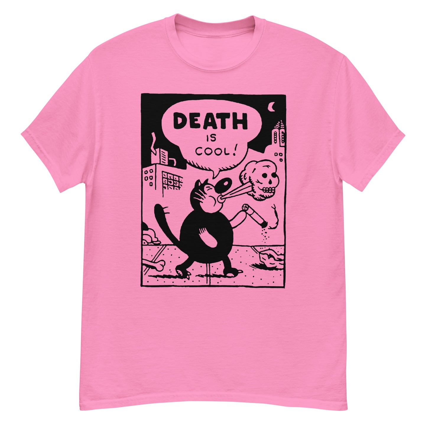 Death is Cool T-Shirt (Black Print)