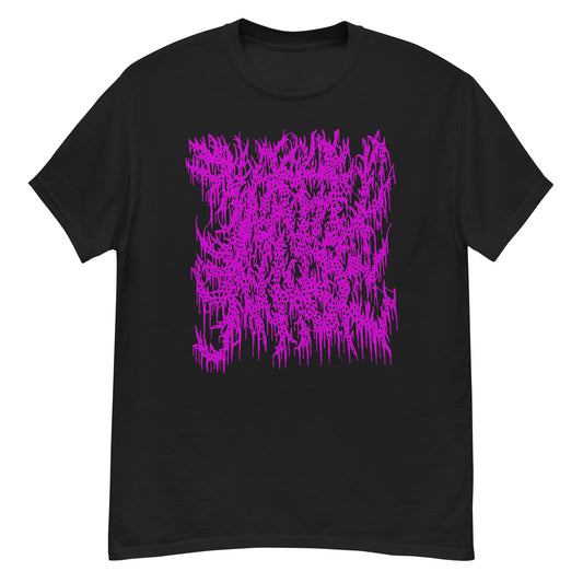 Abstract Grinderism T-Shirt (Purple Logo)