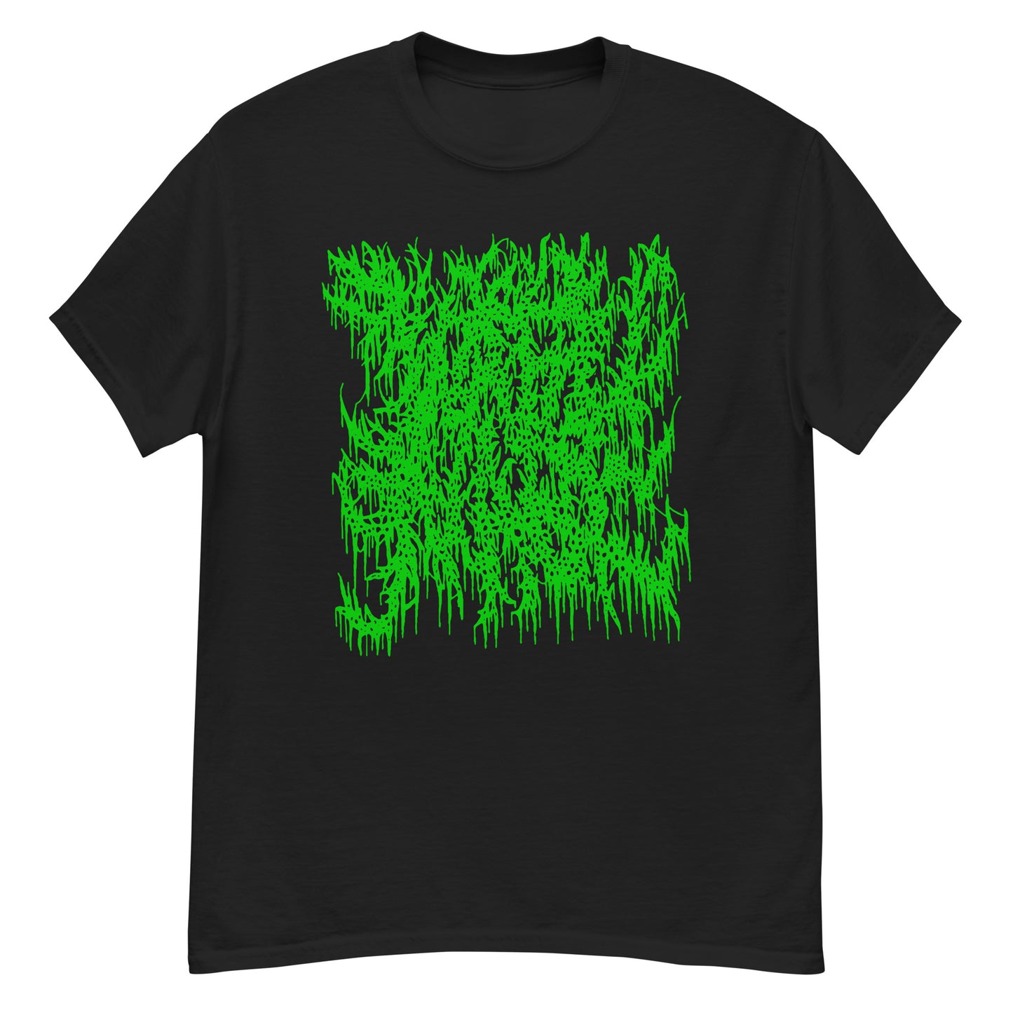 Abstract Grinderism T-Shirt (Green Logo)