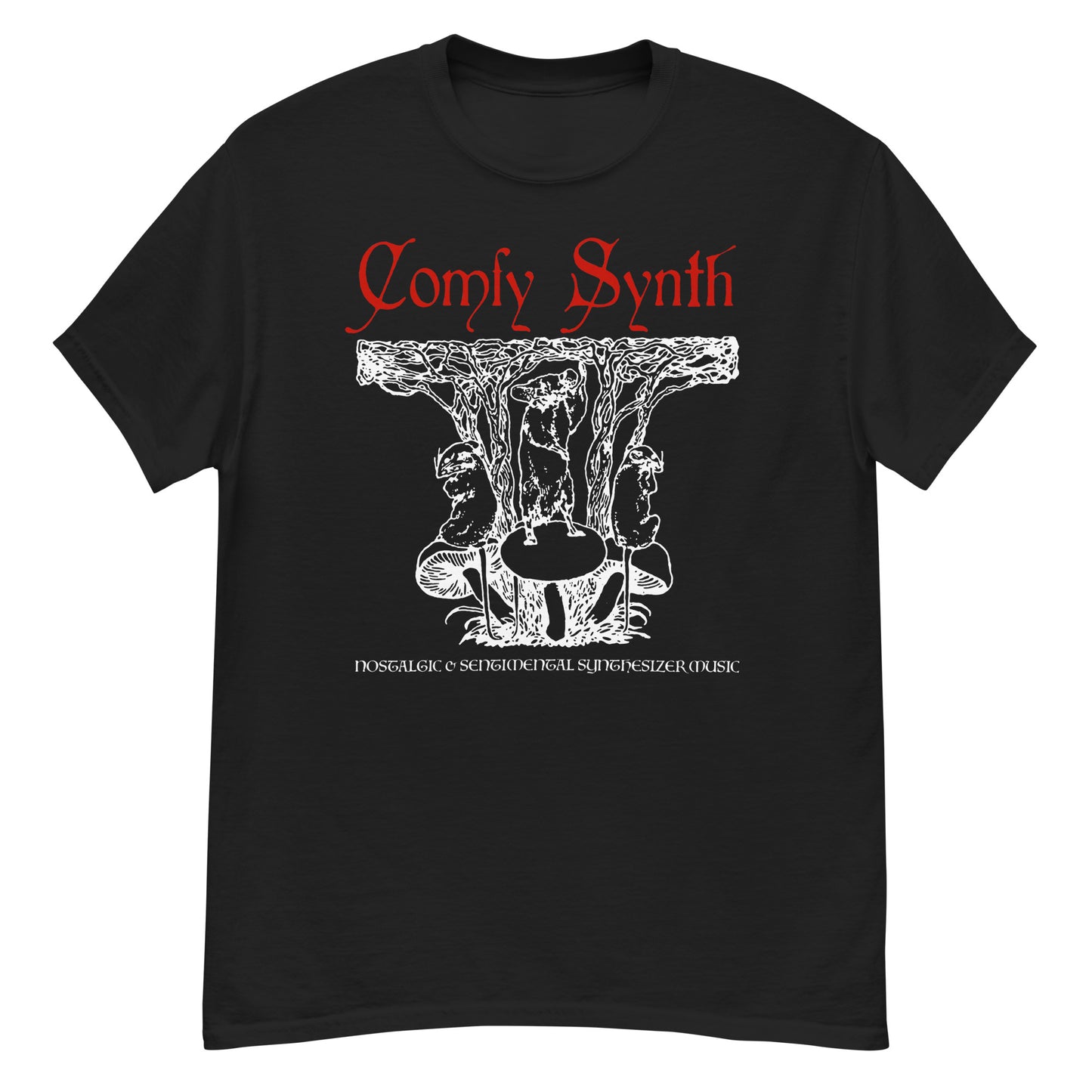 Comfy Synth T-Shirt (Metalhead style)