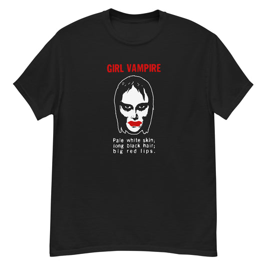 Girl Vampire T-Shirt (Black)