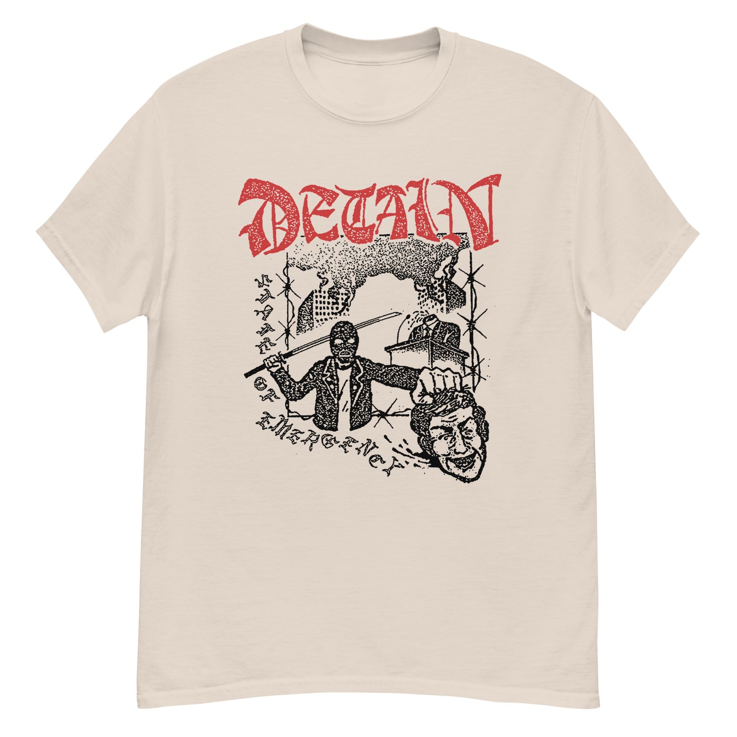 Detain "State of Emergency" T-Shirt (3 color options)