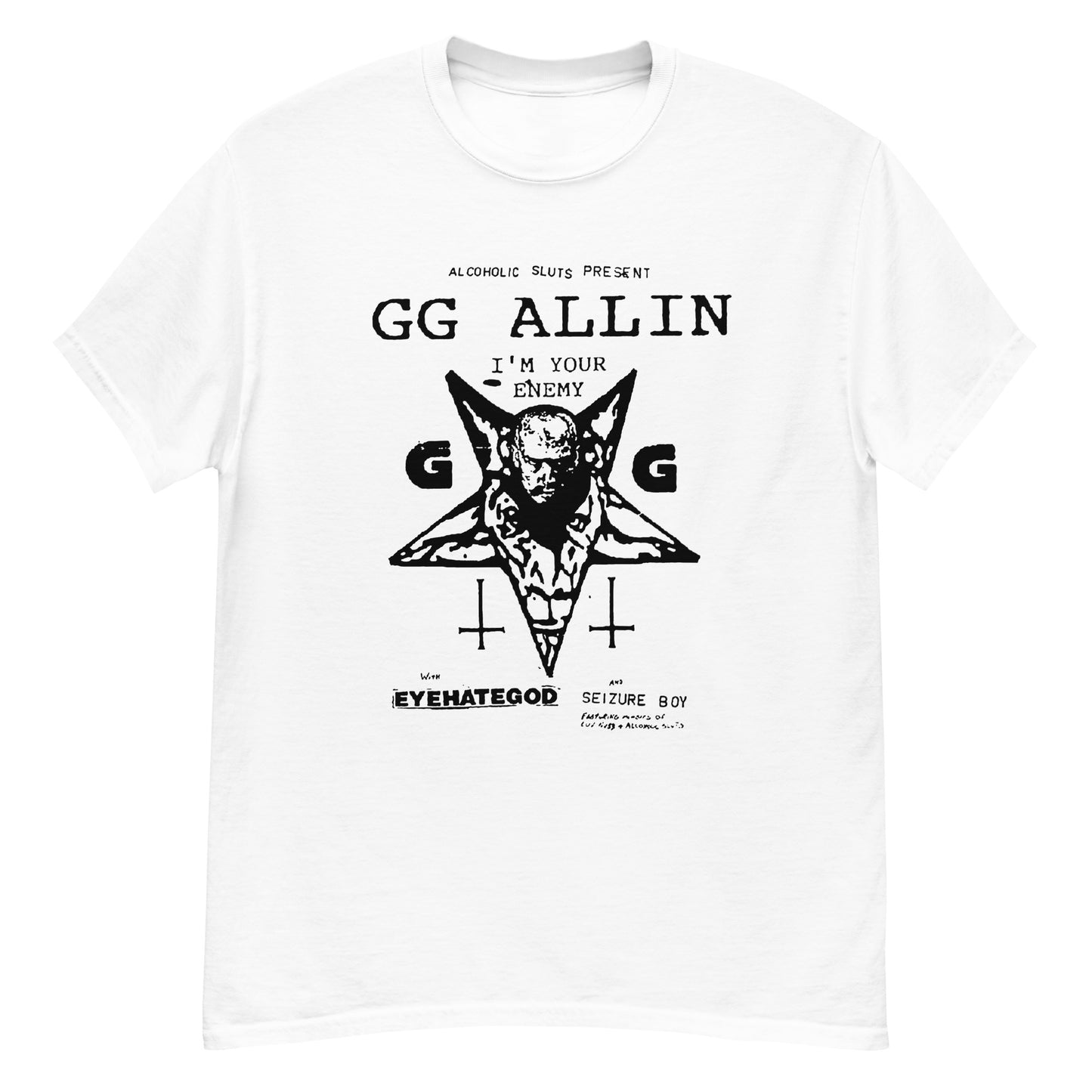 GG Allin T-Shirt (3 color options)