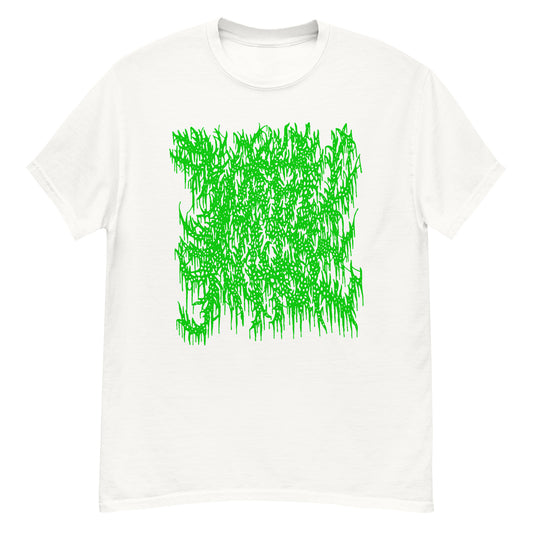 Abstract Grinderism T-Shirt (Green Logo)