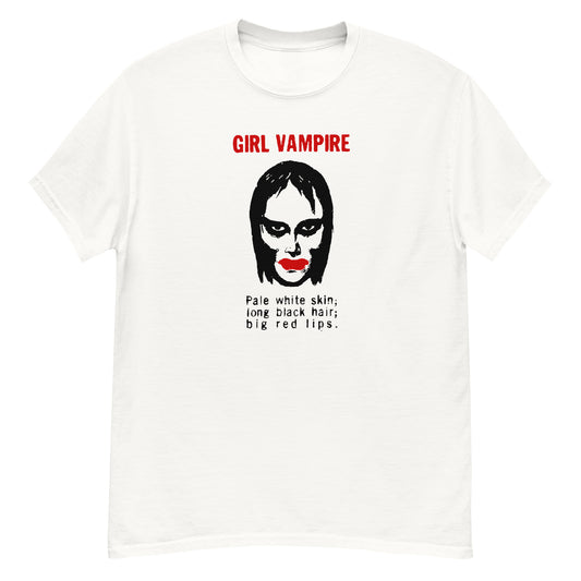 Girl Vampire T-Shirt (White)