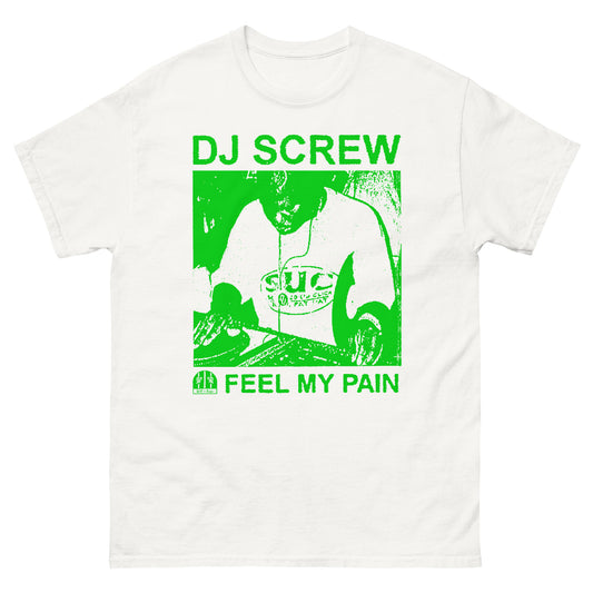 DJ SCREW T-Shirt (Green Print)