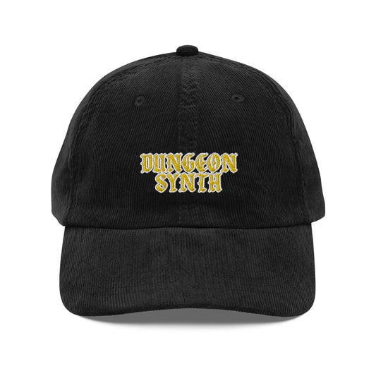 Dungeon Synth Vintage Corduroy Cap (2 color options)